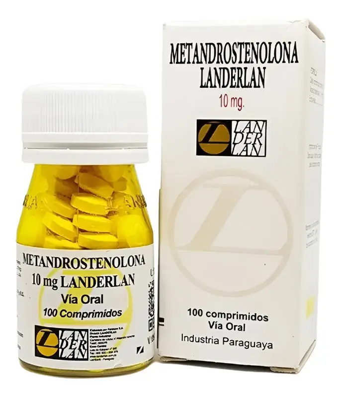 DIANABOL METANDROSTENOLONA 10MG x 100 COMPRIMIDOS LANDERLAN