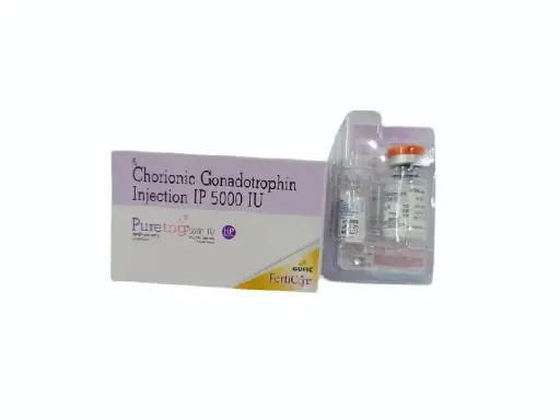 Gonadotropina coriónica humana HCG 5000 UI (HCG)